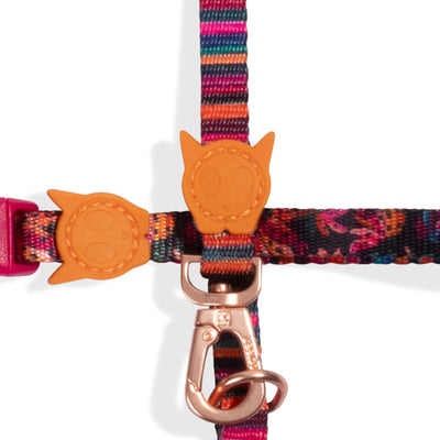 Kits paseo Para Gato Zeecat Set Arnés + Correa Selva Único