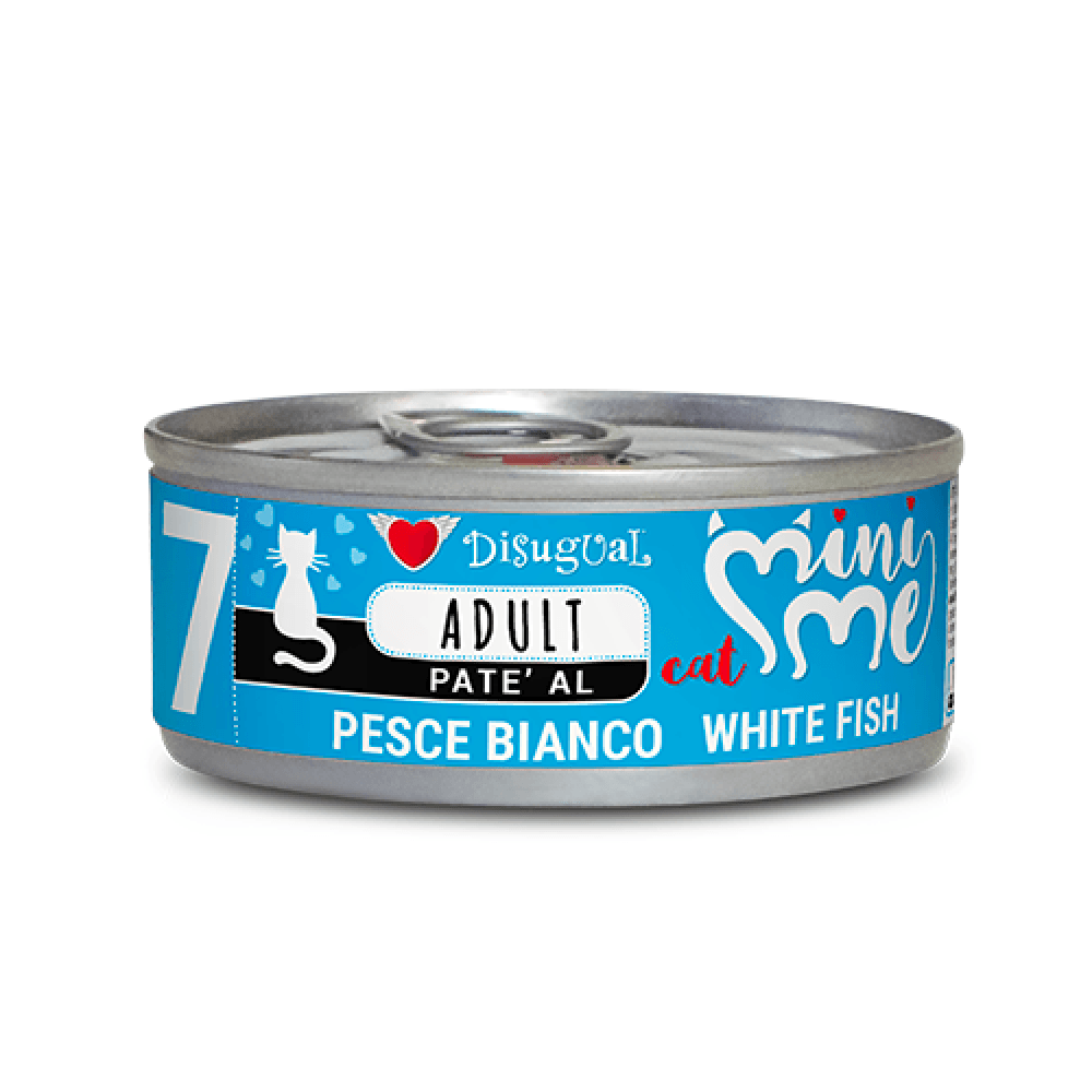 Alimento Húmedo DIsugual Para Gato Pescado Blanco 85 g