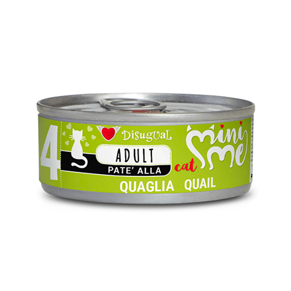 Alimento Húmedo DIsugual Para Gato Codorniz 85 g