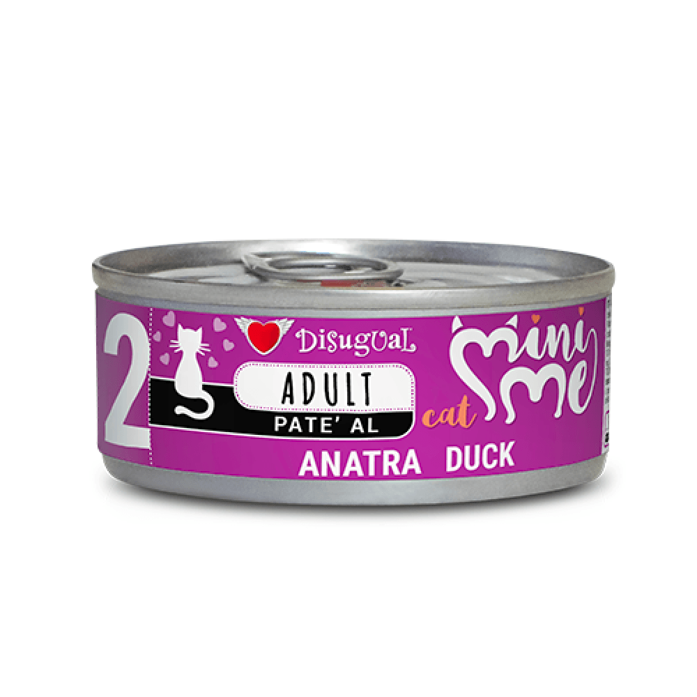 Alimento Húmedo DIsugual Para Gato Mini Pato 85 g
