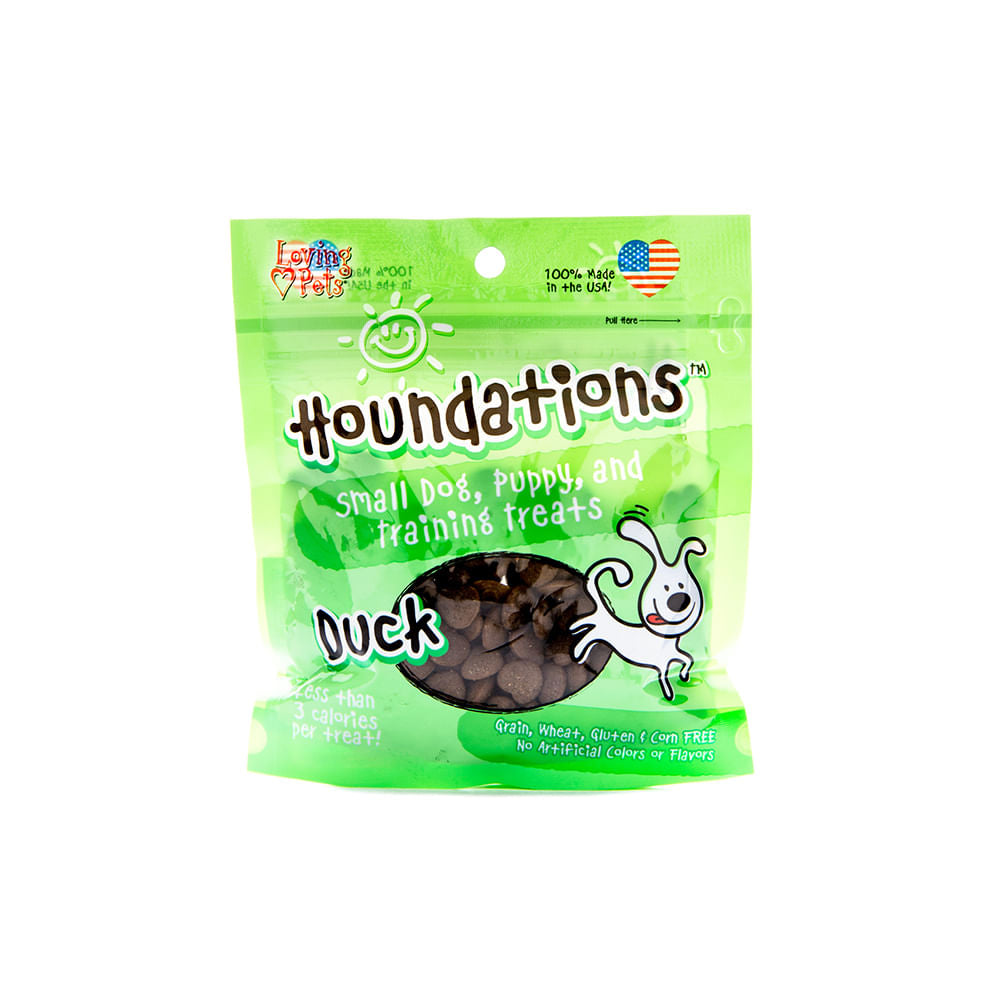 Houndations Dog Snack Duck - Pato 4 oz