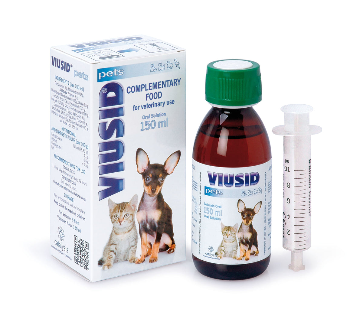 Complemento Alimenticio Para Mascotas Viusid Oral 150 ml