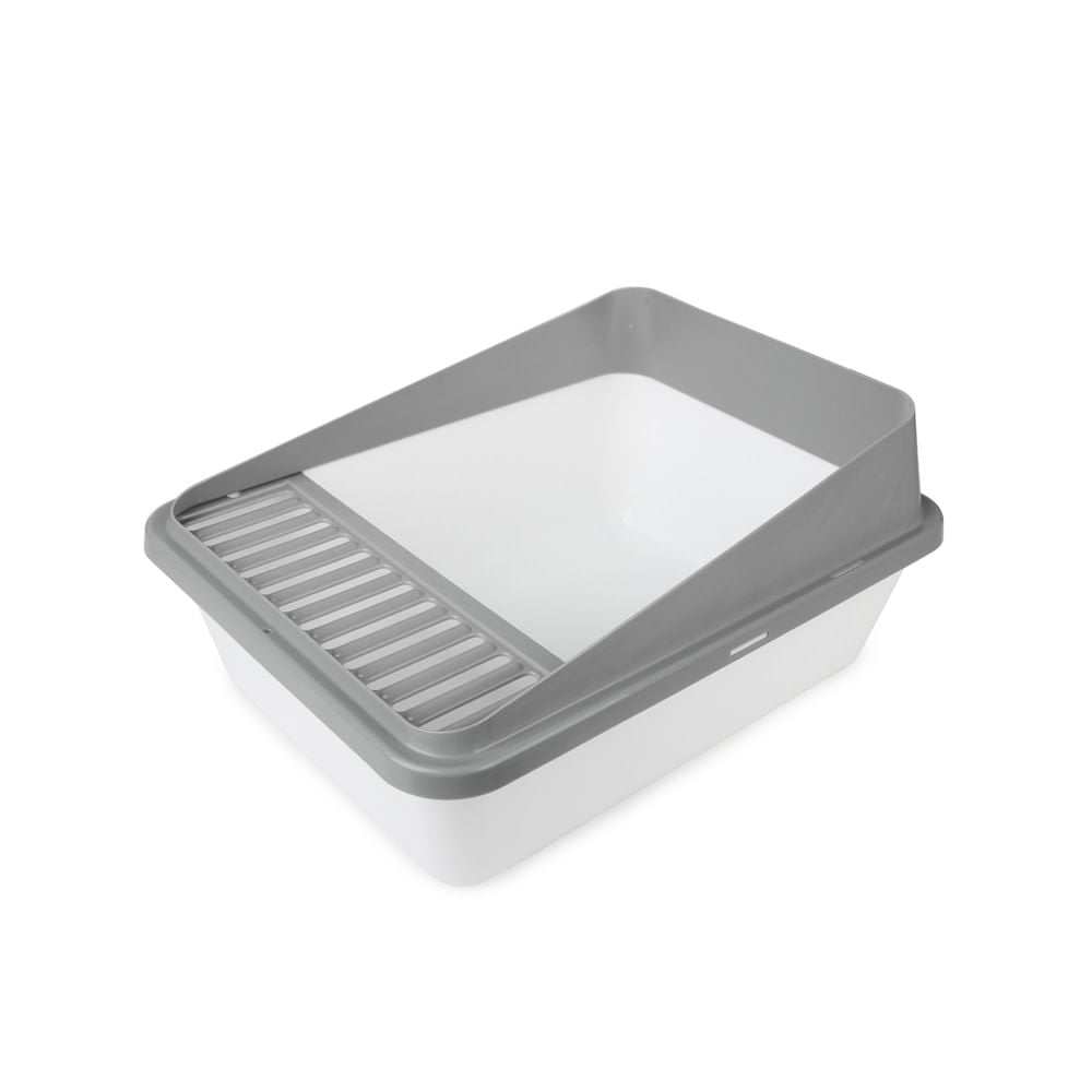 Caja de Arena Afp Alta Go Fresh Gris para Gato S
