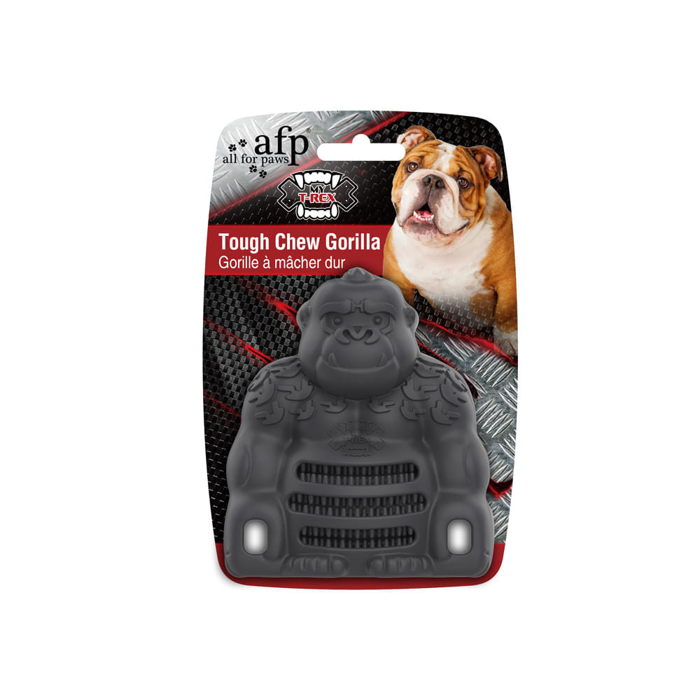Juguete Para Perro AFP Gorila Masticable Negro L