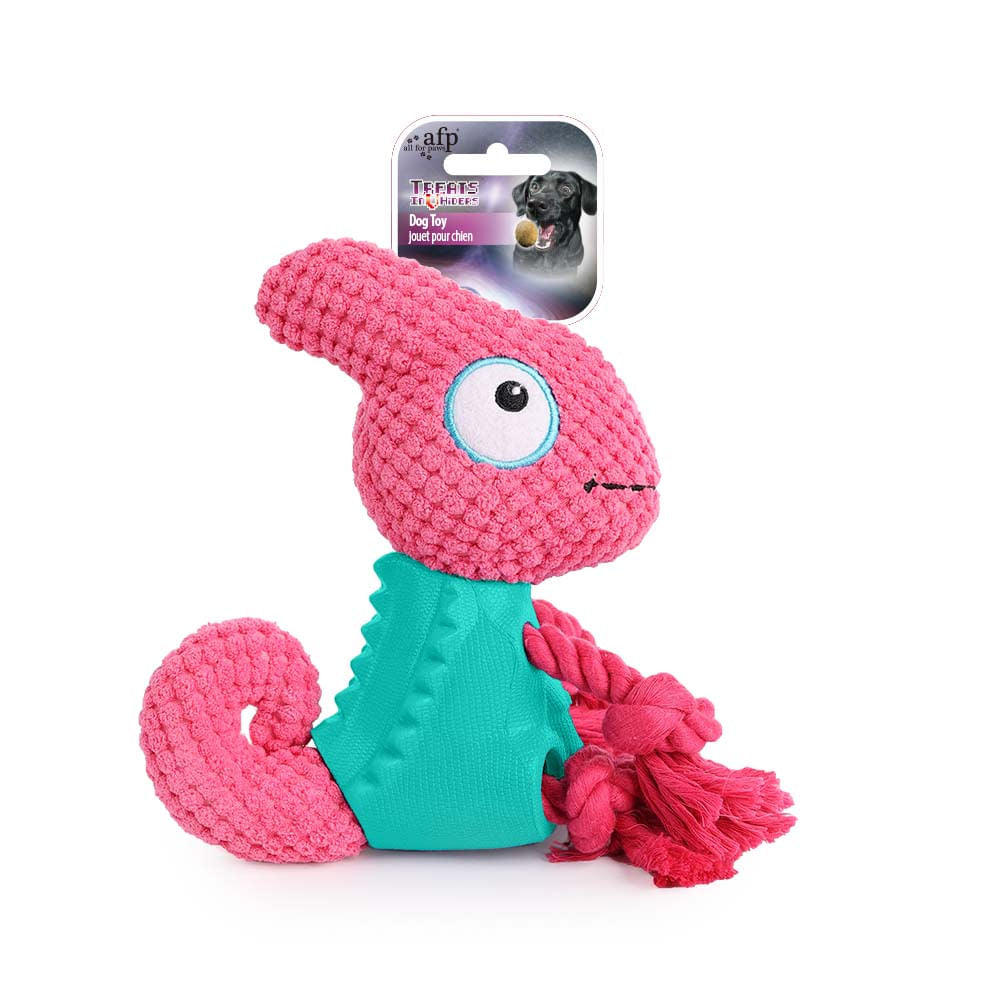 Juguete Para Perro AFP Peluche Camaleon Rosa Único