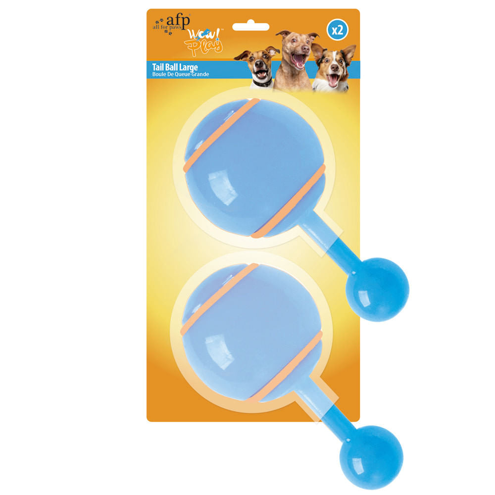 Wow Afp Play Pelota Cola Grande Para Perro 2 u
