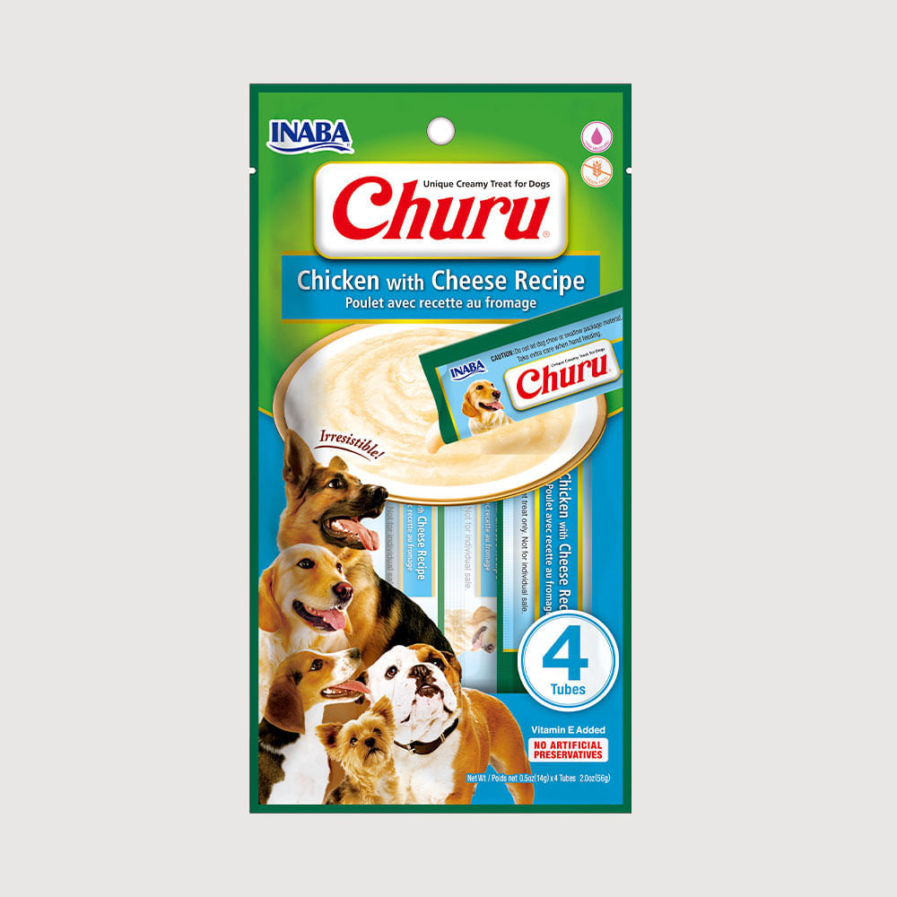 Snack Para Perro Churu Pollo - Queso 56 g - 4 u