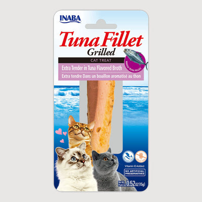 Snack Para Gato Inaba Filete Extratierno En Caldo De Atún 15 g