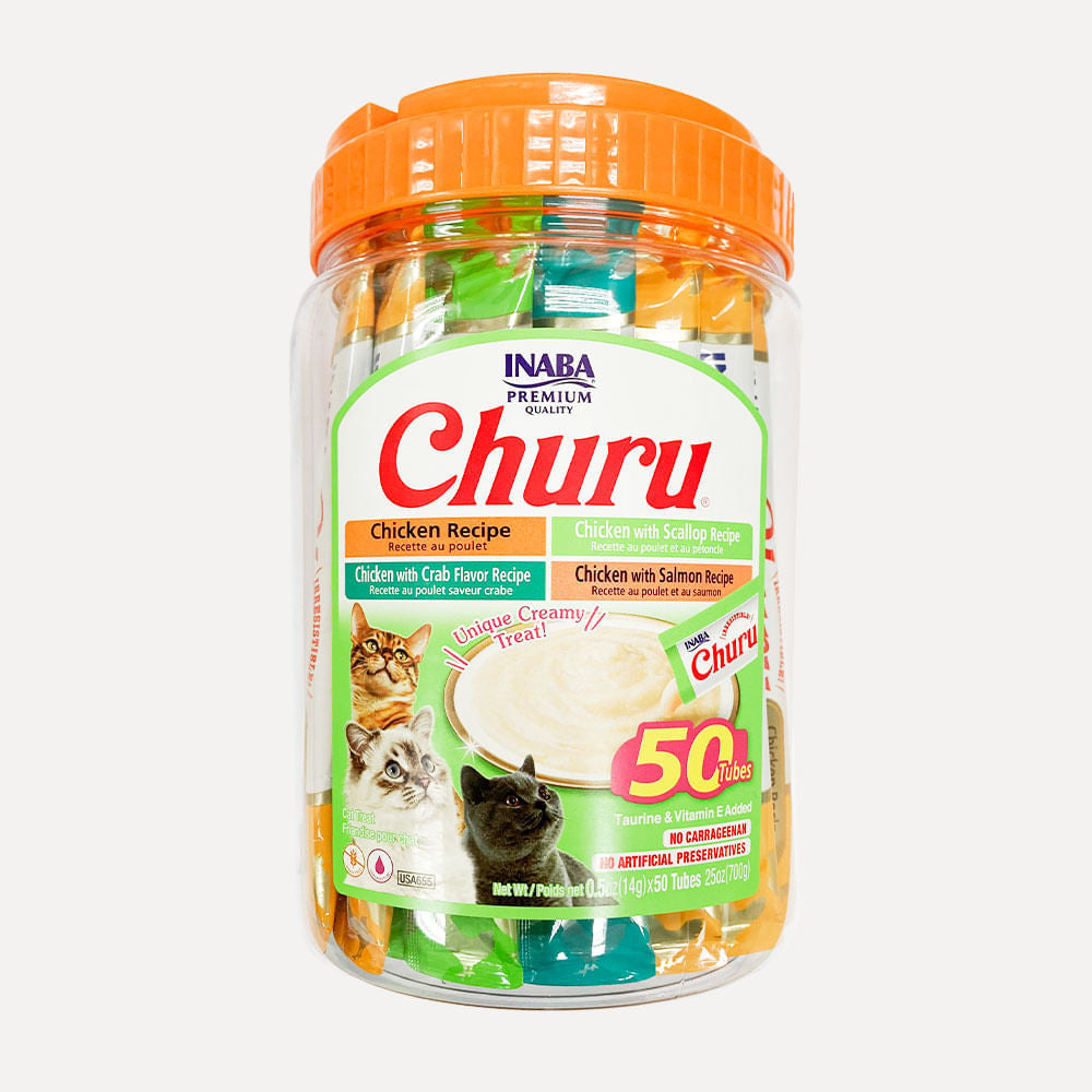 Snack Para Gato Churu Pollo 700 g - 50 u