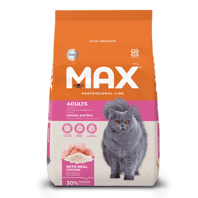 Alimento Para Gato Max Adultos Pollo Y Arroz 1 kg