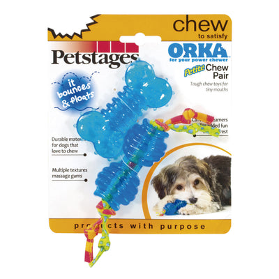 Juguete Orka Pack X 2 Mini Pet Petstages Único