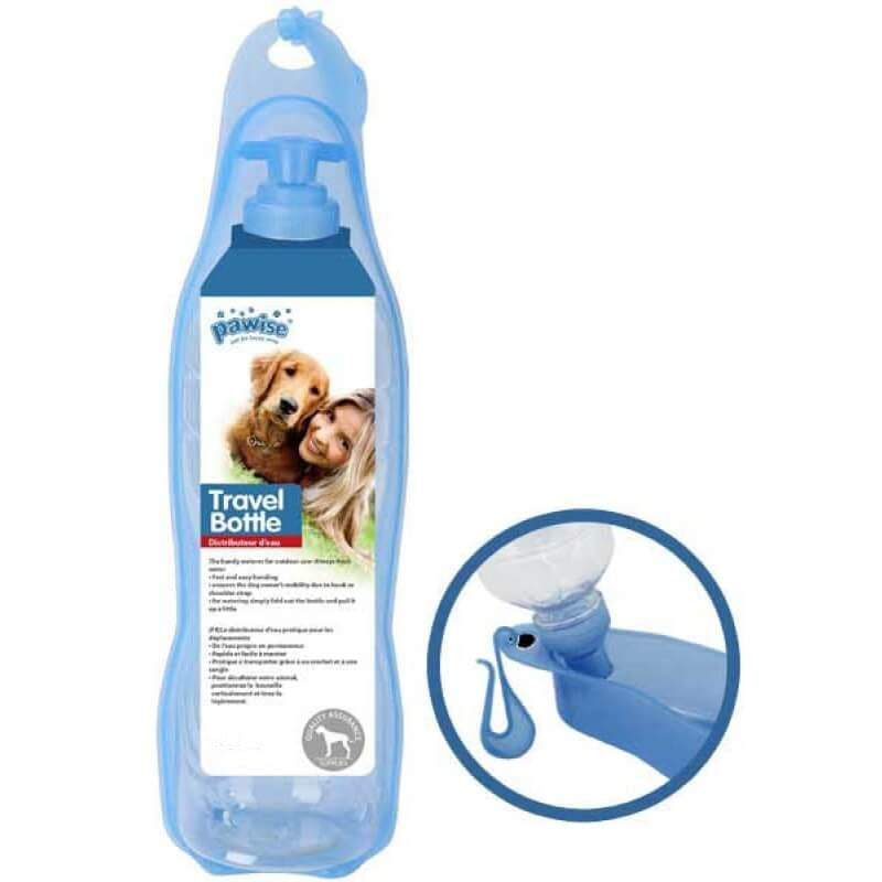 Práctico Bebedero Para Mascotas Pawise 500 ml