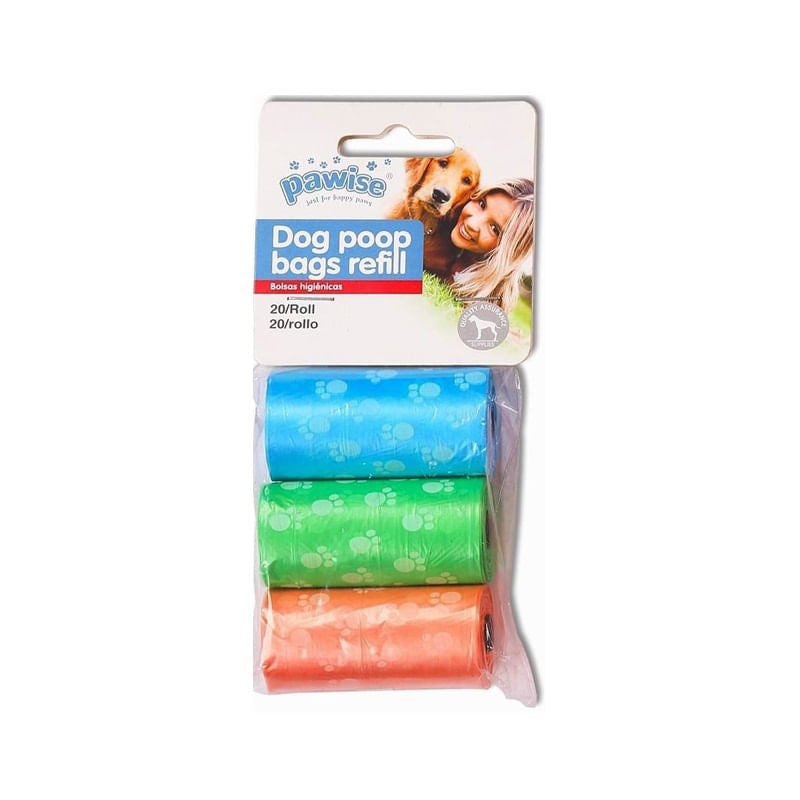 Rollos De Bolsas Pawise 60 Bolsas