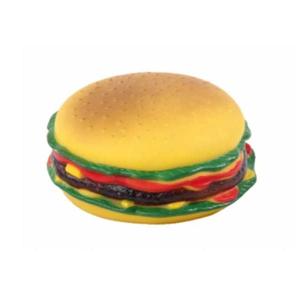 Juguete Para Perro Hamburguesa de vinilo Pawise Único