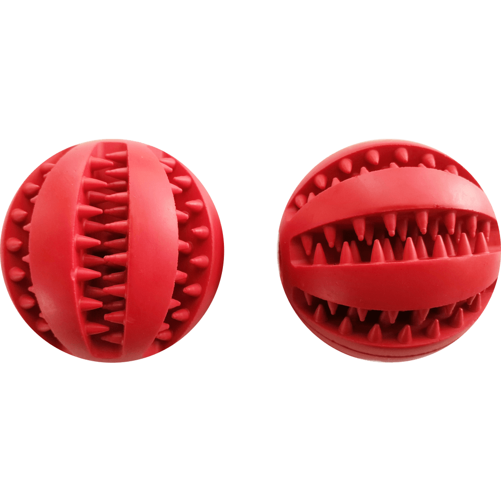 Pelota de Goma Roja Pawise para Perro 7,5 cm
