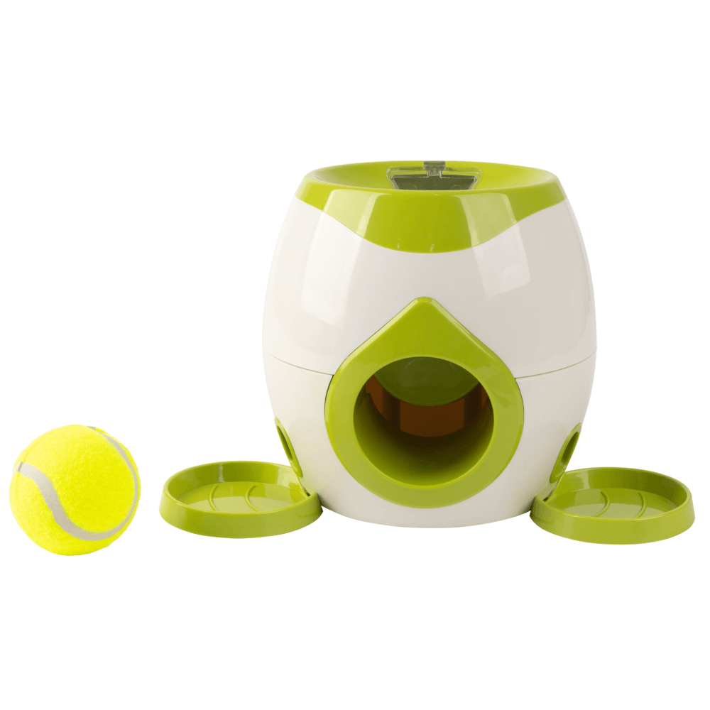 Dispensador Con Pelotas Para Perro Pawise Verde Único