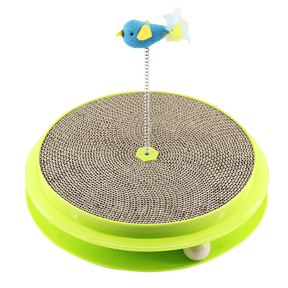 Juguete rascador ready go para gato Pawise 35 x 35 x 7,5 cm