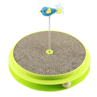 Juguete rascador ready go para gato Pawise 35 x 35 x 7,5 cm