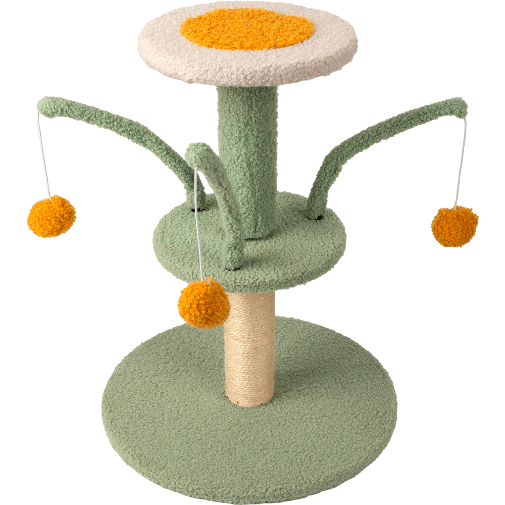 Rascador tipo flor para gato Pawise 35 x 35 x 44 cm