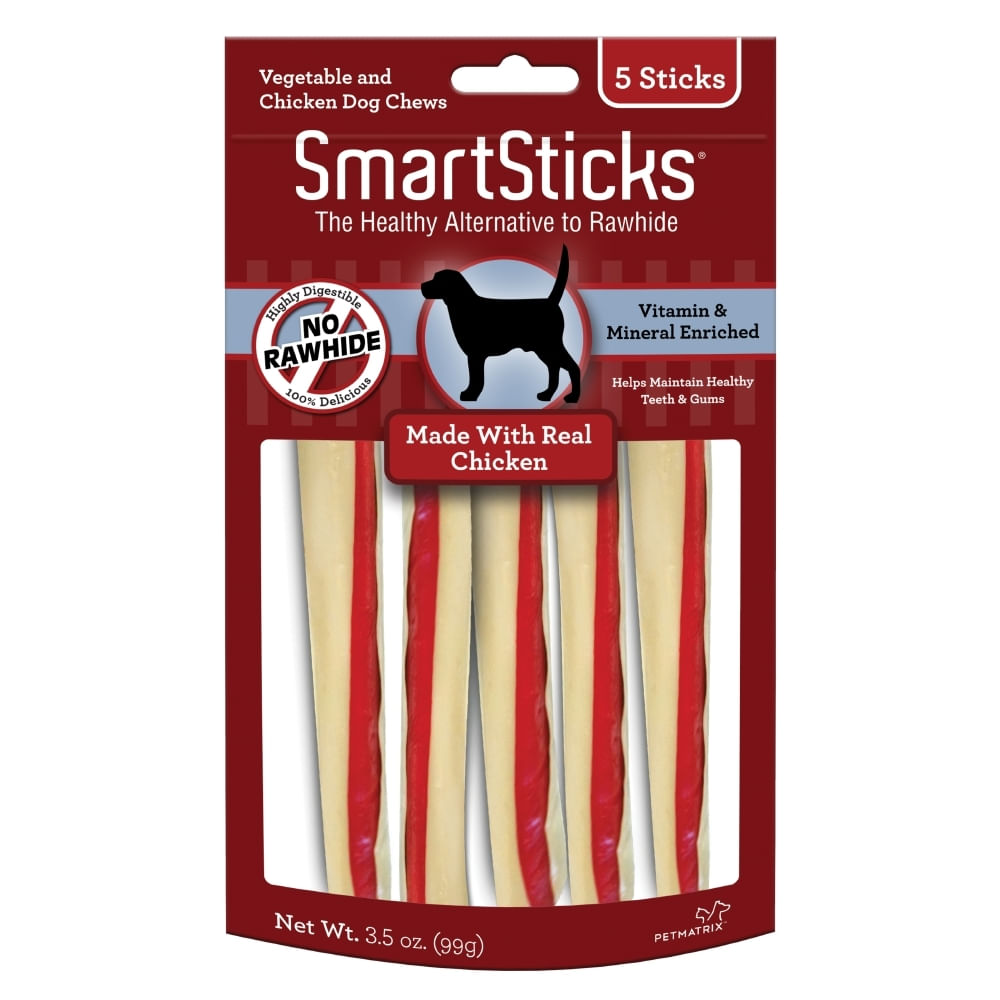 Sticks Para Perro Smartbones Pollo Y Vegetales Sin Carnaza 99 g