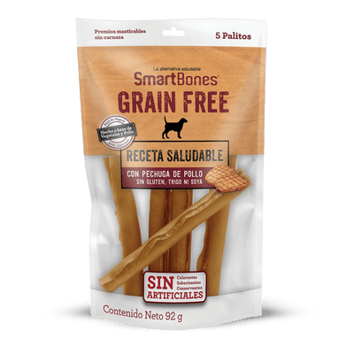 Snack Smartsticks Grain Free para perro Smartbones 5 u
