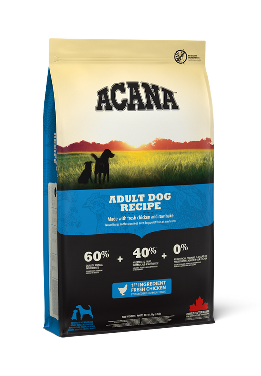 Acana Adult Dog Recipe – Alimento para perros 17 kg