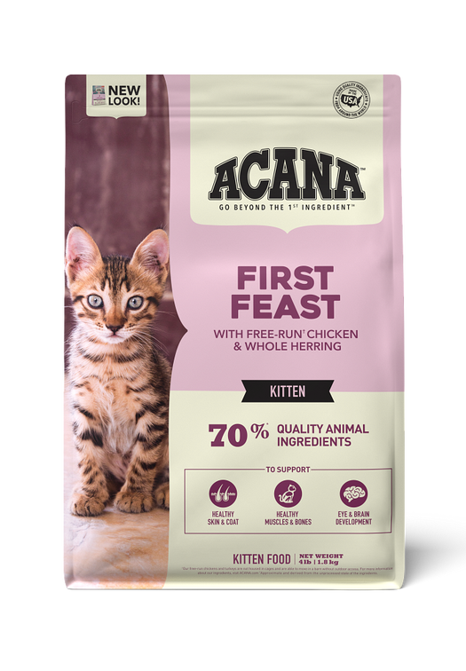 Acana First Feast Kitten – Alimento para gatos 3.17 kg