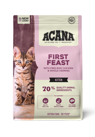 Acana First Feast Kitten – Alimento para gatos 3.17 kg
