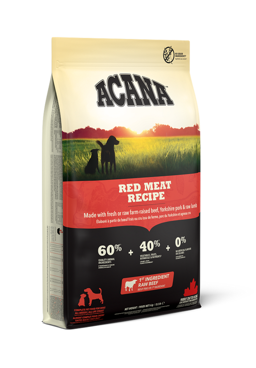 Acana Red Meat Recipe – Alimento para perros 11.4 kg