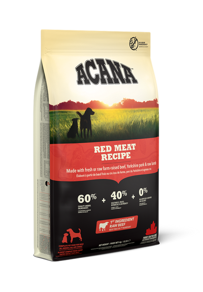 Acana Red Meat Recipe – Alimento para perros 11.4 kg