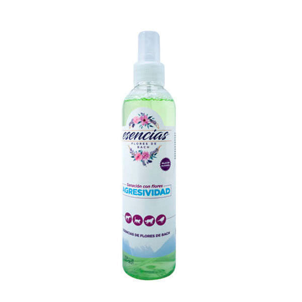 Esencia De Flores Para Mascotas Agresividad Spray 250 ml
