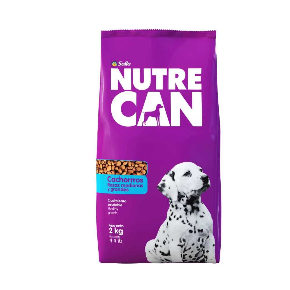 Alimento Para Perro Nutrecan Cachorro Raza Mediana y Raza Grande 2 kg