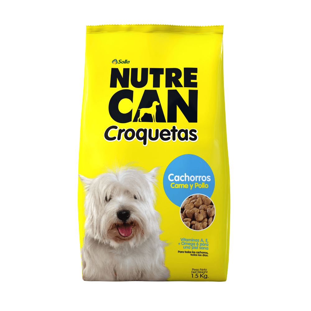Alimento Para Perro Nutrecan Croquetas Cachorros 15 kg