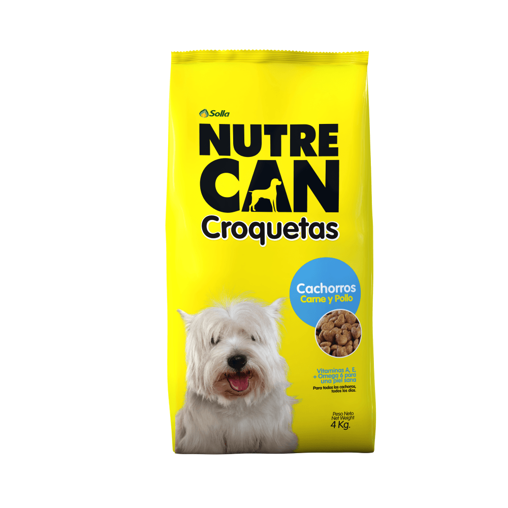 Alimento Para Perro Nutrecan Croquetas Cachorros 4 kg