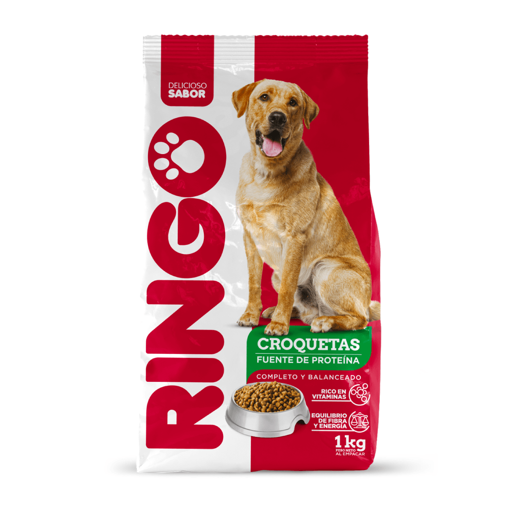 Alimento Seco Para Perro Ringo Croquetas 1 kg