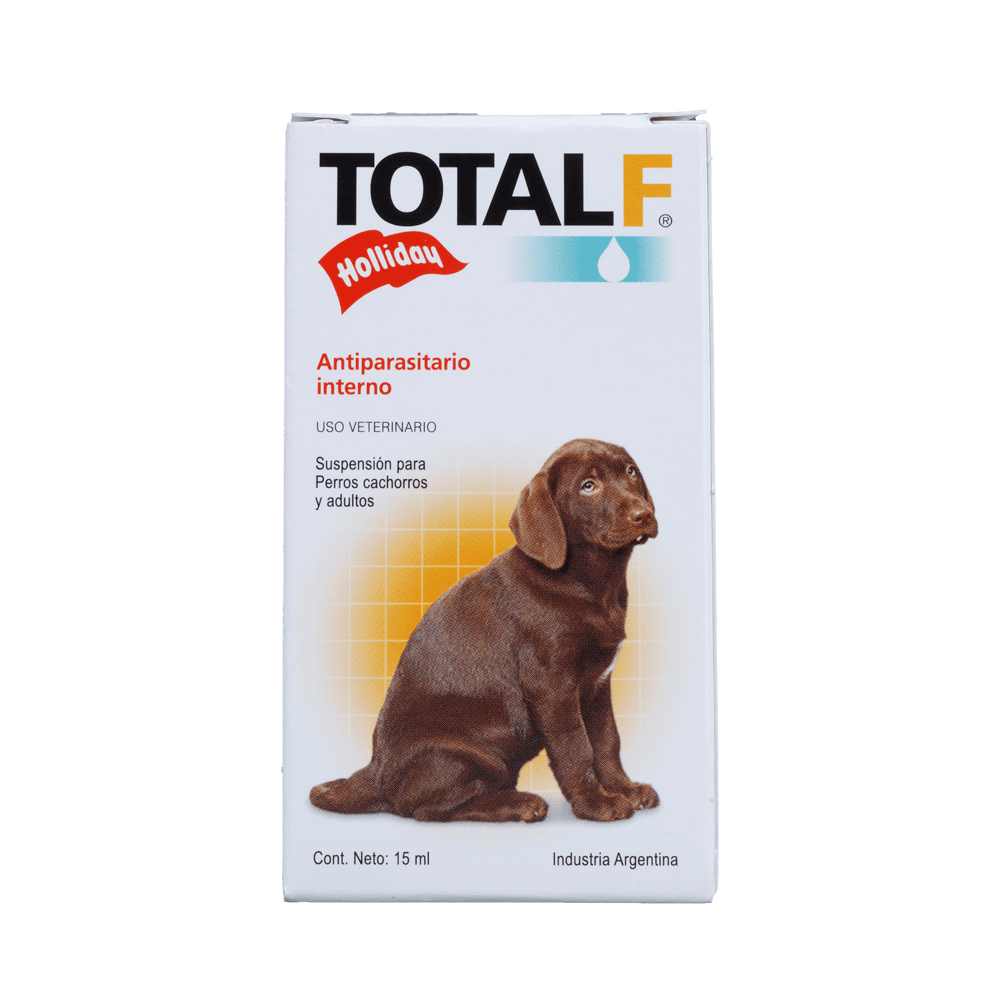 Antiparasitario Interno Para Perro TOTAL F Cachorros Y Adultos 15 ml