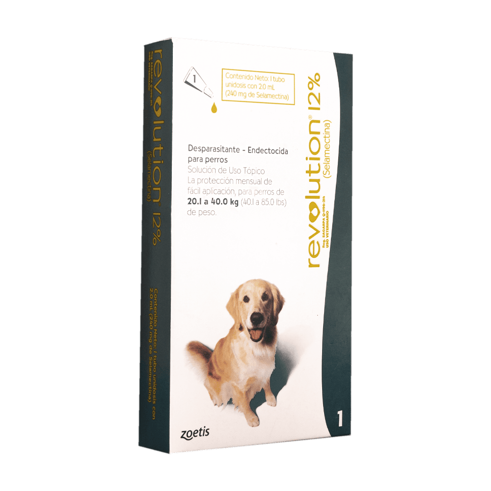 Antipulgas y Garrapatas Para Perro Revolution 20 - 40 kg