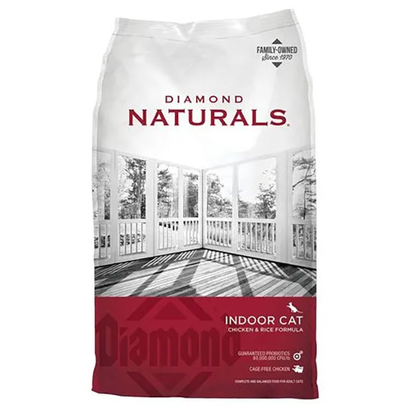 Diamond Naturals Indoor Cat - 18 Lb