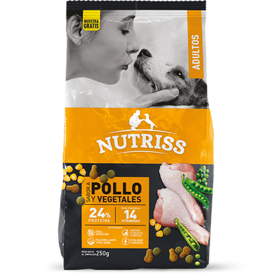 Nutriss - Pollo y Vegetales Perros Adultos