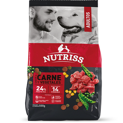 Nutriss - Carne y Vegetales Perros Adultos