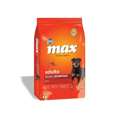 Max Premium Especial Adultos Máximo Desempeño Carne - 15 Kg