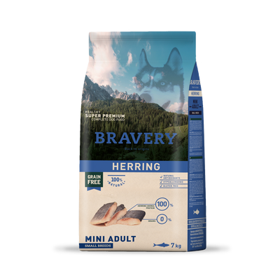 Bravery Herring Mini Adult Small Breeds 7 kg