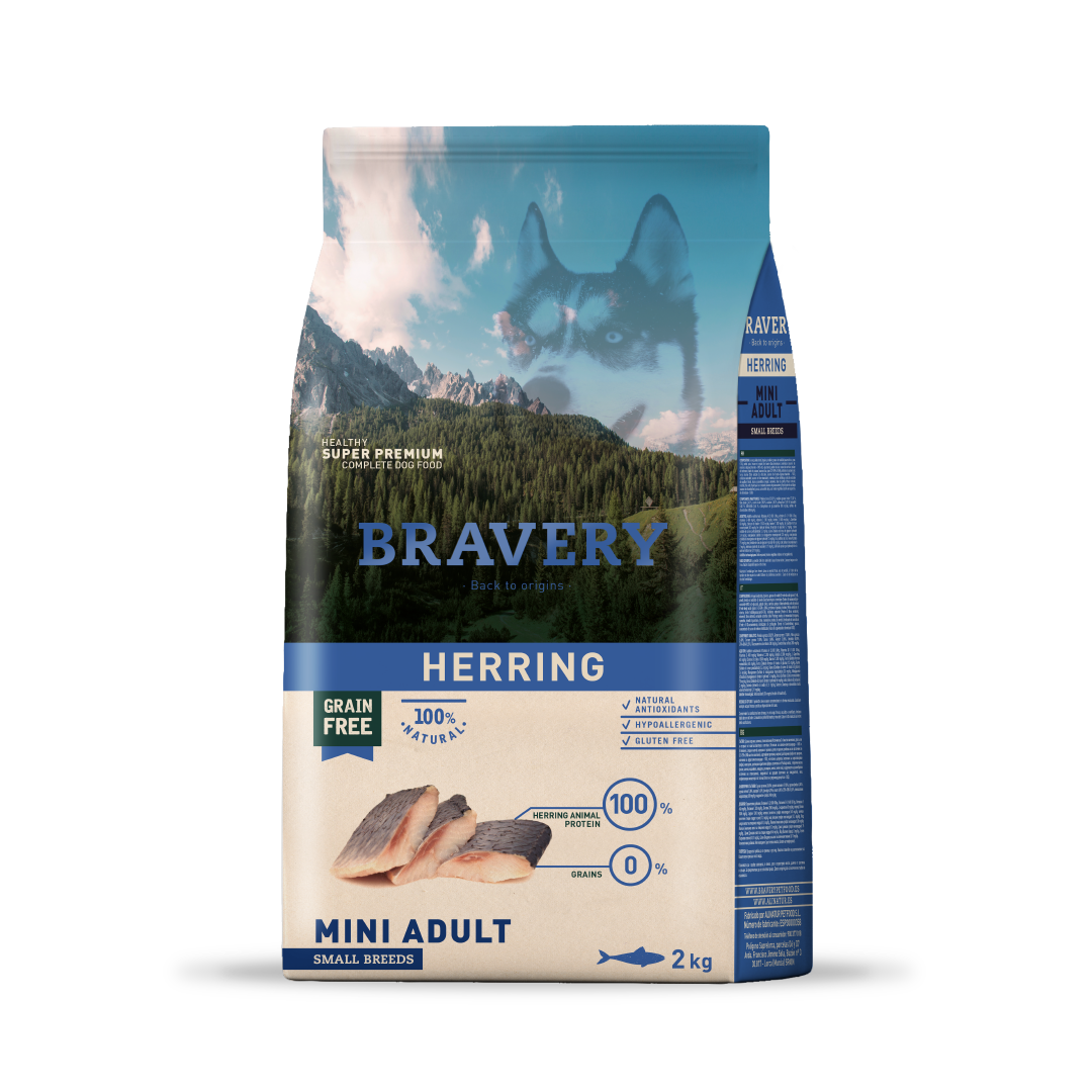 Bravery Herring Mini Adult Small Breeds 2 kg