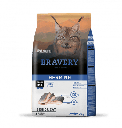 Bravery Herring Senior Cat 2 kg