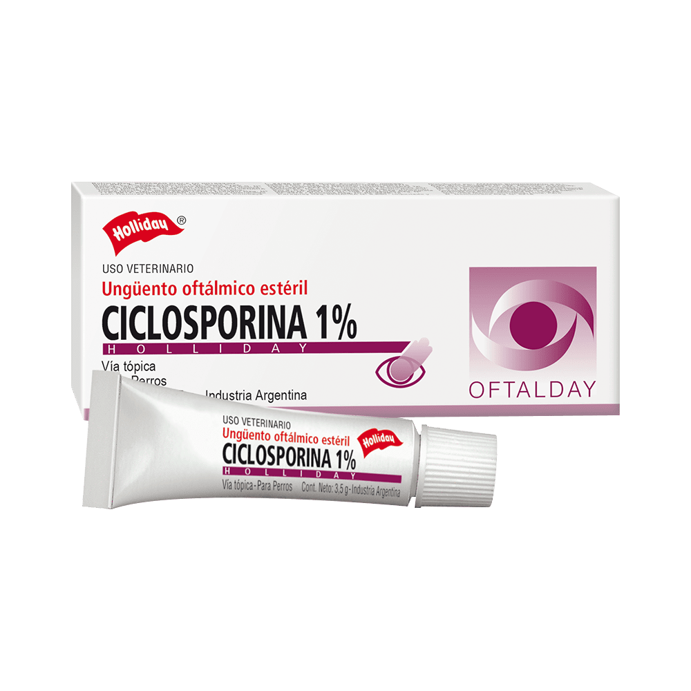 Ungüento Oftálmico Para Perro Ciclosporina 1% 3,5 g