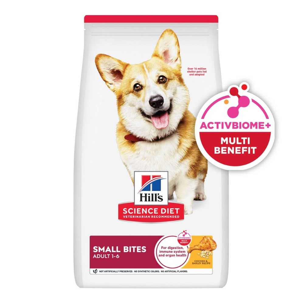Alimento seco para perro Hills Science Diet Small Bites adulto bocados pequeños 4,4 lb