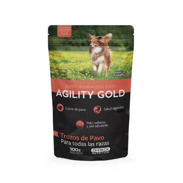 Agility Gold Perros Comida Húmeda Pavo