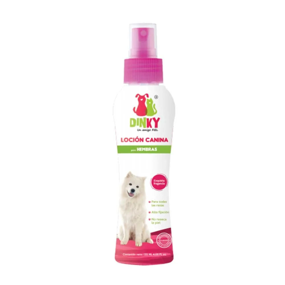 Loción Dinky Perros Hembras 120 ml