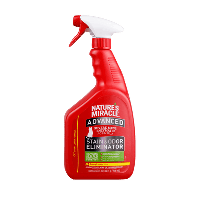 Eliminador Avanzado De Manchas Y Olores Para Gato Nature's Miracle 32 oz