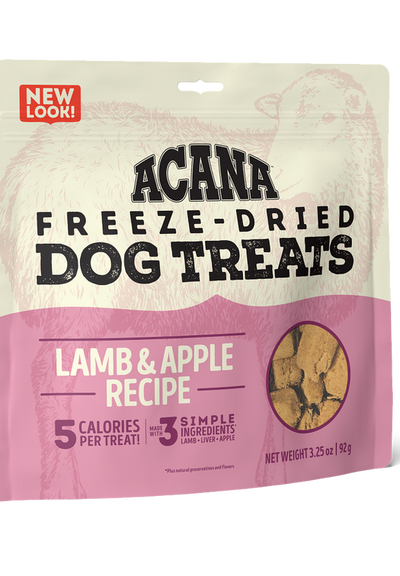 Acana Lamb & Apple Freeze-Dried Treats – Snacks para perros 90 g